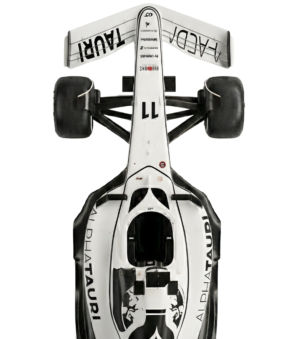 Foto paralax de un monoplaza de la F1 de Akio.