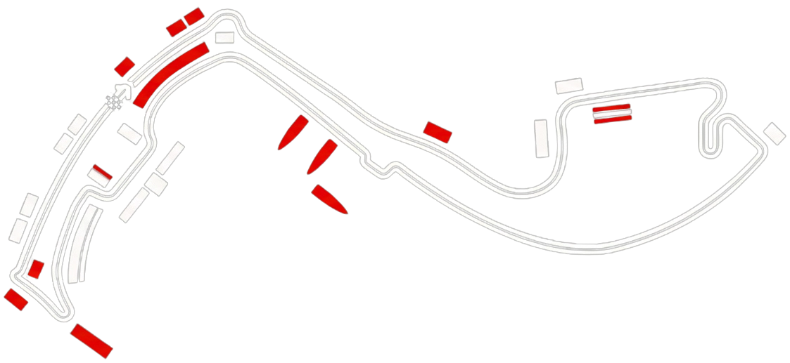 Foto Mapa circuito de Mónaco.