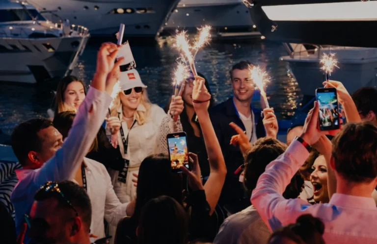 Foto de fiesta privada en Yate.